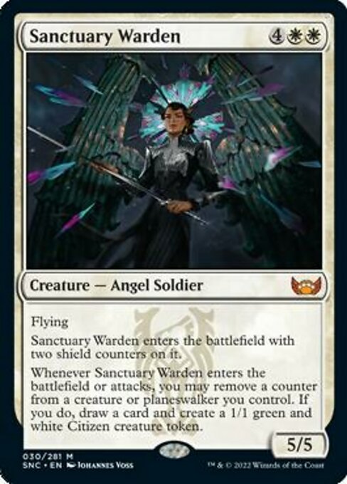 Sanctuary Warden 30/281 - Mythic Streets of New Capenna