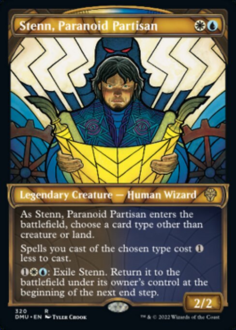 Stenn, Paranoid Partisan - 320# - Rare - SHOWCASE 