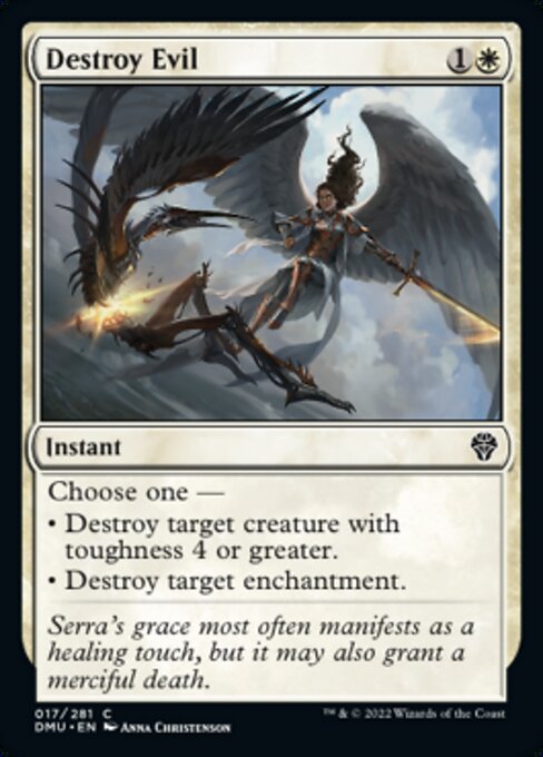 Destroy Evil - 17 /281 - Common - FOIL 