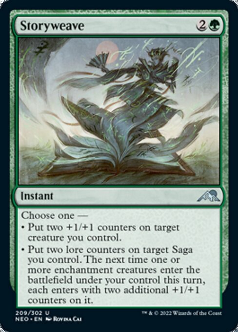 Storyweave 209/302 -  Kamigawa Neon Dynasty UNCLE