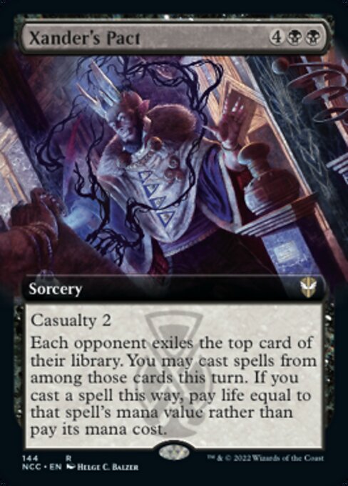 EXTENDED Xander's Pact #144 -  New Capenna Commander