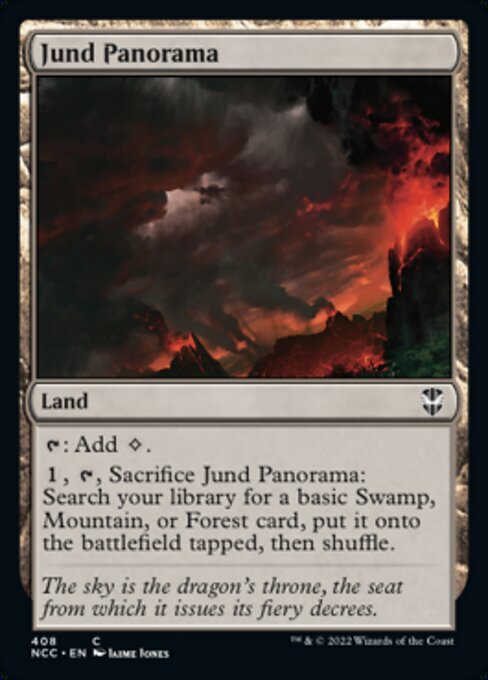 Jund Panorama #408 -  New Capenna Commander