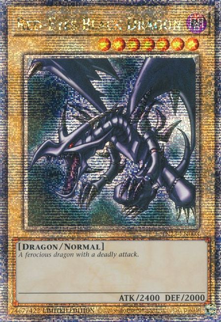 Red-Eyes Black Dragon - TN23-EN003 - Quarter Century Secret Rare