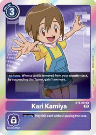 Kari Kamiya [RB01] BT4-097 - Rare RB01 Resurgence Booster