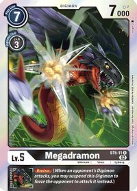 Megadramon [RB01] ST5-11 - Rare RB01 Resurgence Booster