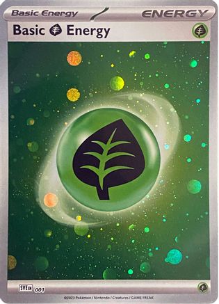 Grass Energy - SVE 003 - Cosmo Holo Scarlet & Violet 151
