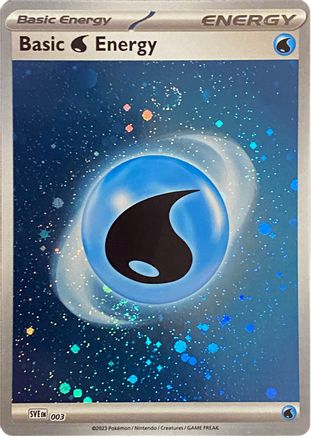 Water Energy - SVE 003 - Cosmo Holo Scarlet & Violet 151