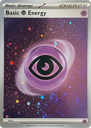 Psychic Energy - SVE 005 - Cosmo Holo Scarlet & Violet 151