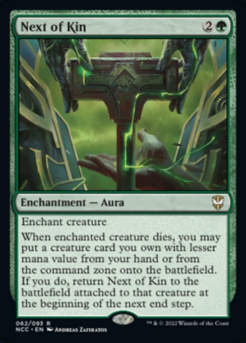 Next of Kin 62/93 -  New Capenna Commander
