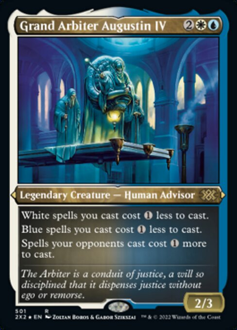 ETCHED FOIL Grand Arbiter Augustin IV 501# - Rare Double Masters 2022