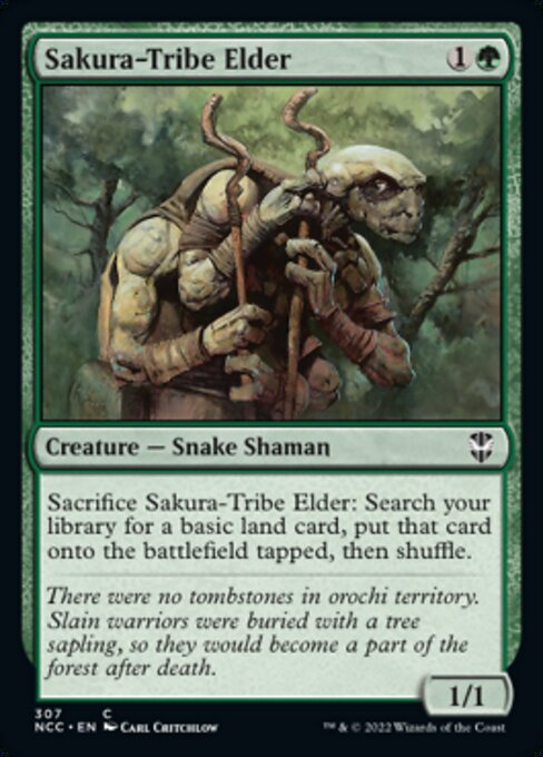 Sakura-Tribe Elder #307 -  New Capenna Commander