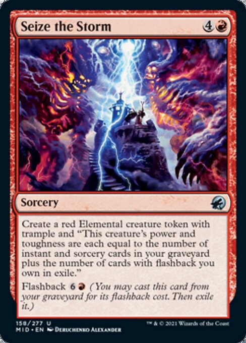 158Seize the Storm 158/277 Uncommon - Midnight Hunt