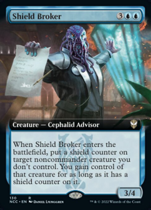 EXTENDED Shield Broker #130 -  New Capenna Commander