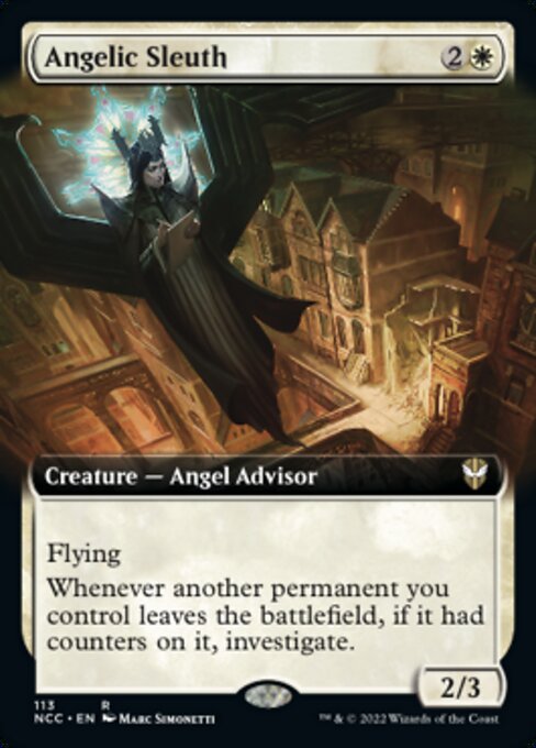 EXTENDED Angelic Sleuth #113 -  New Capenna Commander
