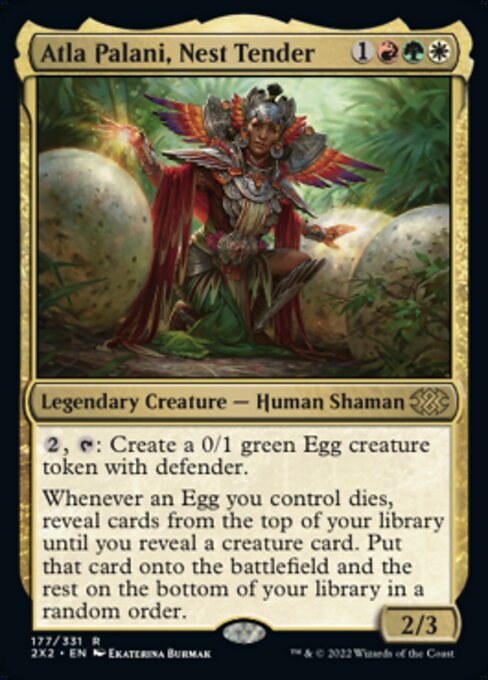 Atla Palani, Nest Tender 177 /331 - Rare Double Masters 2022