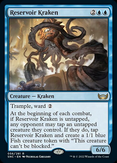 Reservoir Kraken 56/281 - Rare Streets of New Capenna