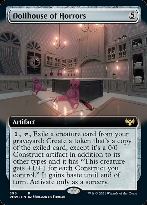 Extended Dollhouse Of Horrors - 395 - Rare Crimson Vow