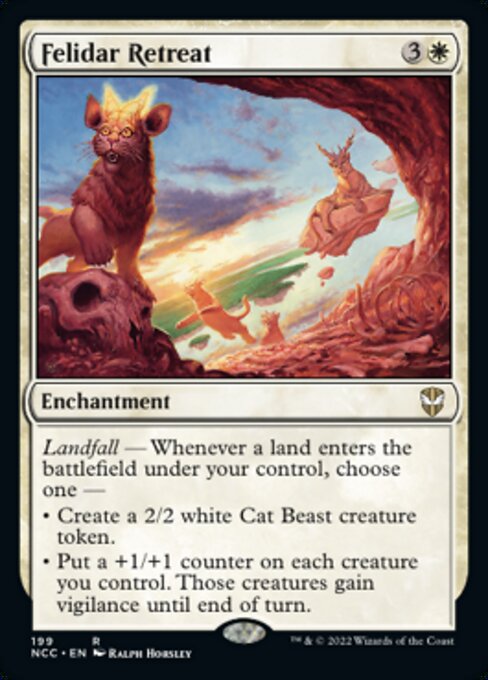 Felidar Retreat #199 -  New Capenna Commander