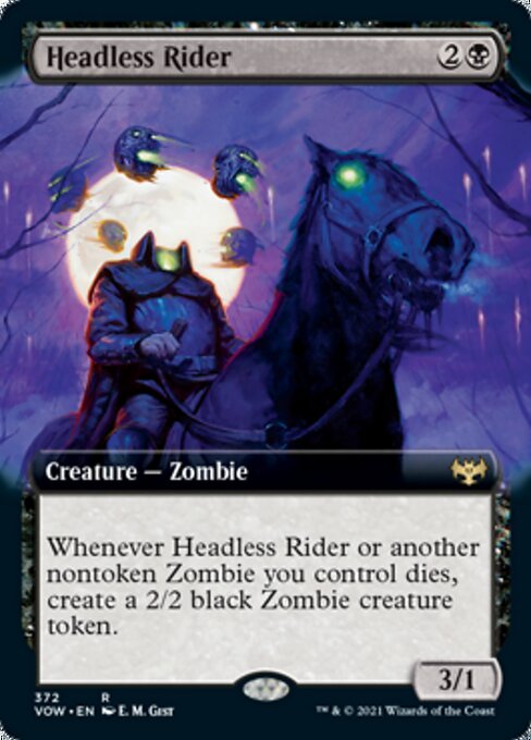 Extended Headless Rider - 372 - Rare Crimson Vow