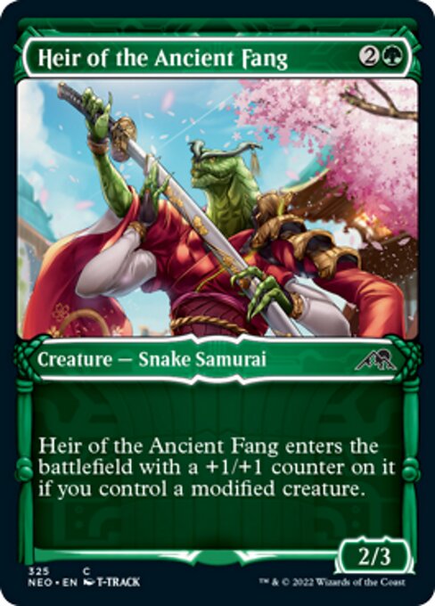 SHOWCASEHeir of the Ancient Fang 325 -  Kamigawa Neon Dynasty