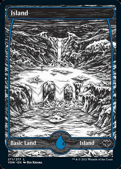 Foil Showcase Island - 271 -c- Crimson Vow