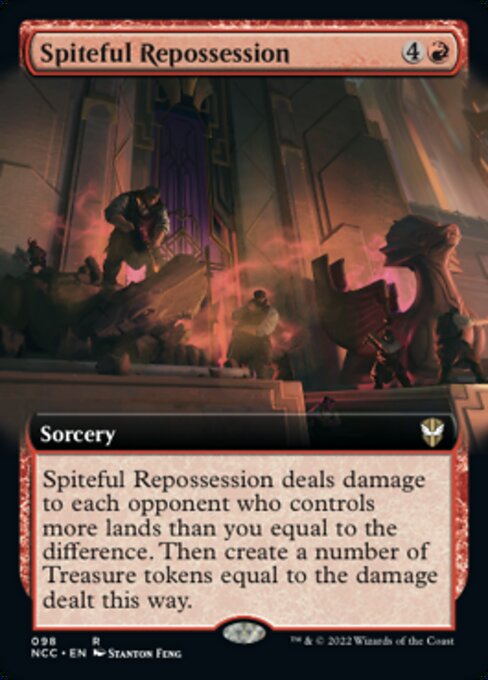 EXTENDED Spiteful Repossession #98 -  New Capenna Commander