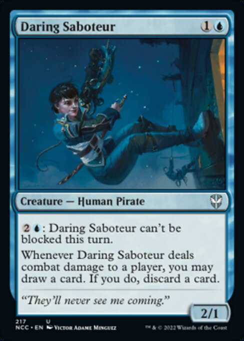 Daring Saboteur #217 -  New Capenna Commander