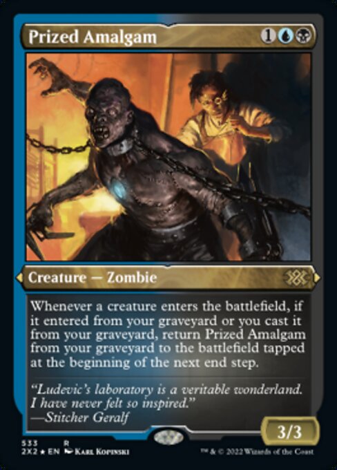 ETCHED FOIL Prized Amalgam 533# - Rare Double Masters 2022