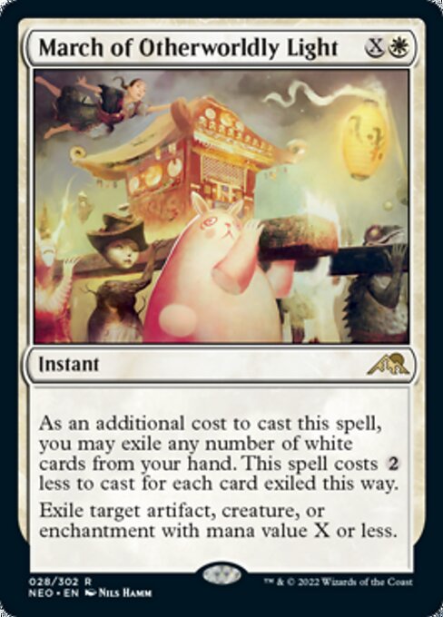 March of Otherworldly Light 28/302 -  Kamigawa Neon Dynasty RARE