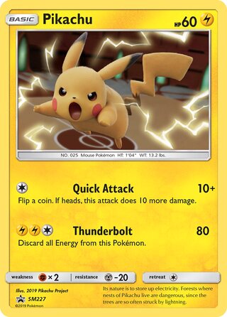 Pikachu - Sm227 - Holo Promo