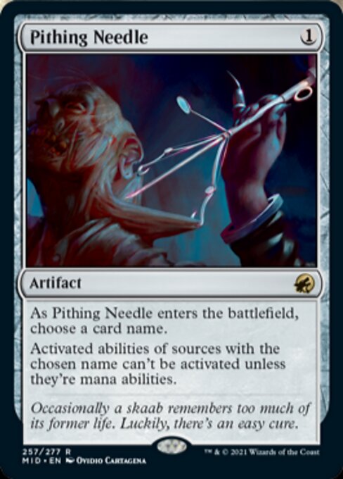 257Pithing Needle 257/277 Rare - Midnight Hunt