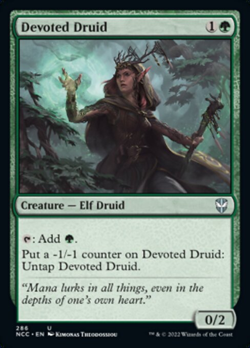 Devoted Druid #286 -  New Capenna Commander