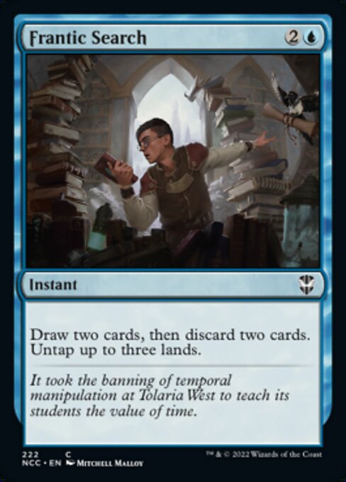 Frantic Search #222 -  New Capenna Commander