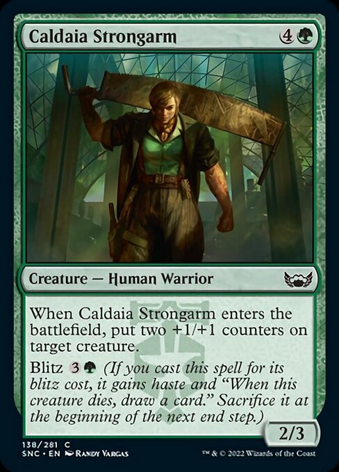 Caldaia Strongarm 138/281 - Common Streets of New Capenna