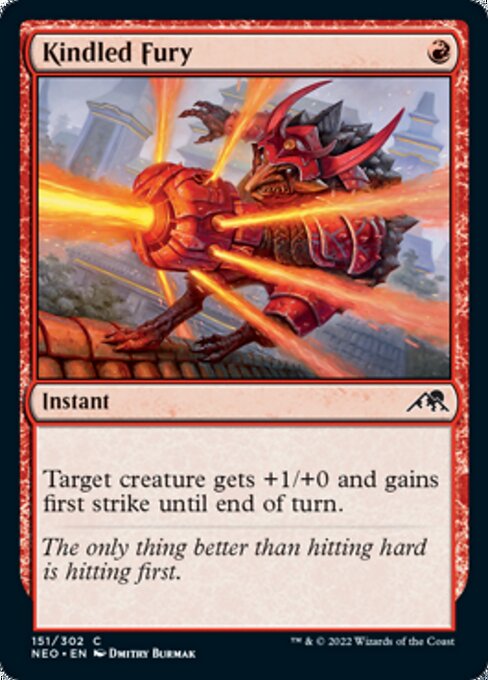 Kindled Fury 151/302 -  Kamigawa Neon Dynasty CONNN