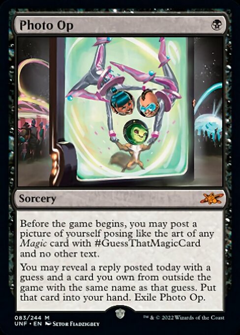 Photo Op 83/244  - Mythic Unfinity