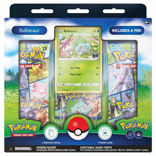 Pokemon TCG Pokémon GO Pin Collection Box - Bulbasaur