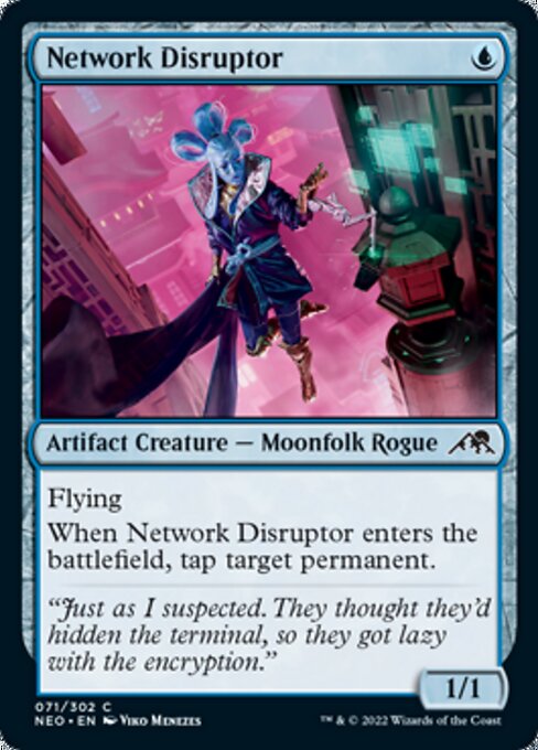 Network Disruptor 71/302 -  Kamigawa Neon Dynasty CONNN