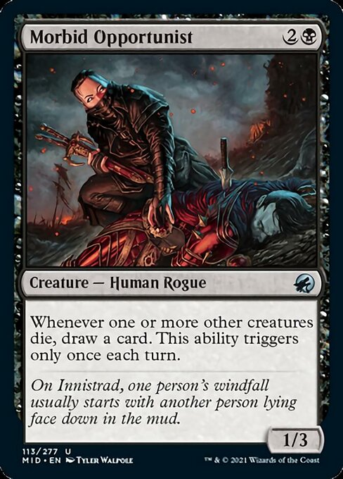 113Morbid Opportunist 113/277 Uncommon - Midnight Hunt