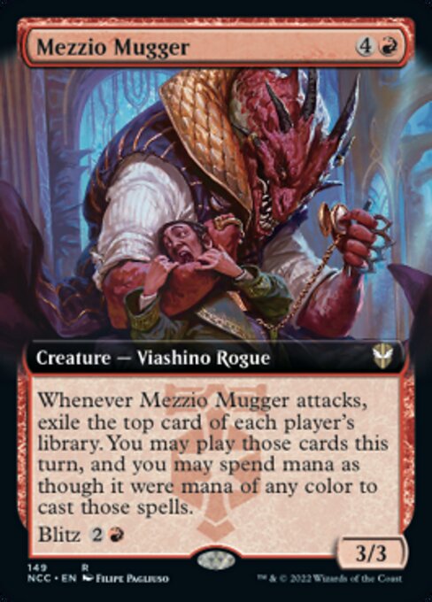EXTENDED Mezzio Mugger #149 -  New Capenna Commander
