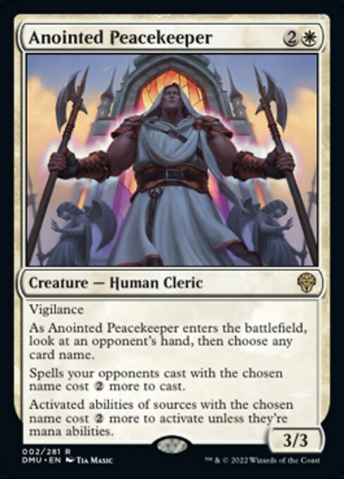 Anointed Peacekeeper - 2 /281 - Rare - FOIL 