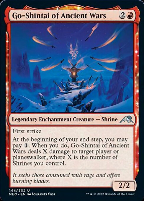 Go-Shintai of Ancient Wars 144/302 -  Kamigawa Neon Dynasty UNCLE