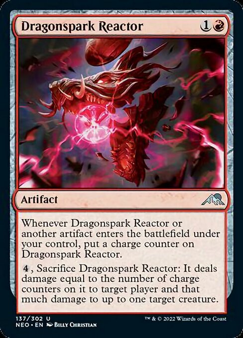 Dragonspark Reactor 137/302 -  Kamigawa Neon Dynasty UNCLE