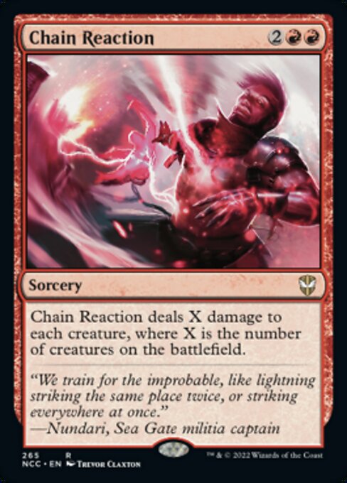 Chain Reaction #265 -  New Capenna Commander