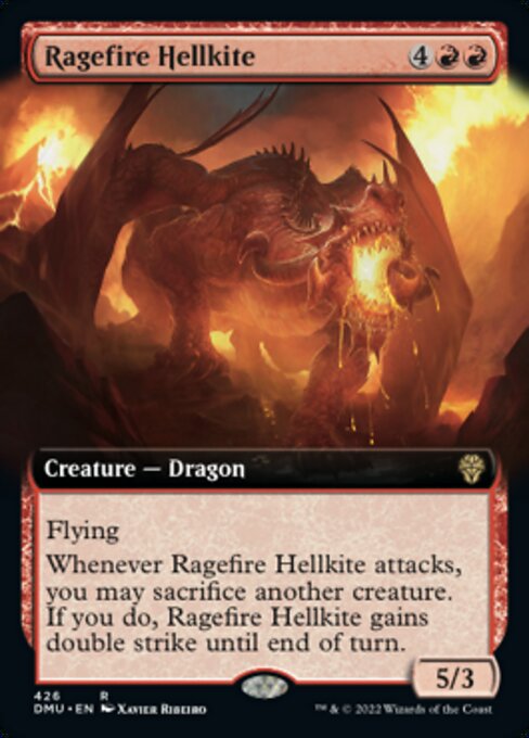 Ragefire Hellkite - 426# - Rare - EXTENDED 