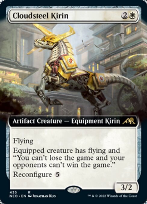 EXTENDEDCloudsteel Kirin 435 -  Kamigawa Neon Dynasty
