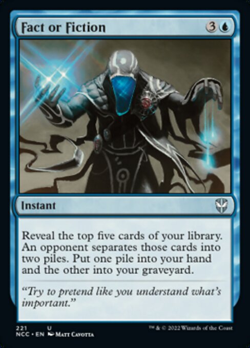 Fact or Fiction #221 -  New Capenna Commander
