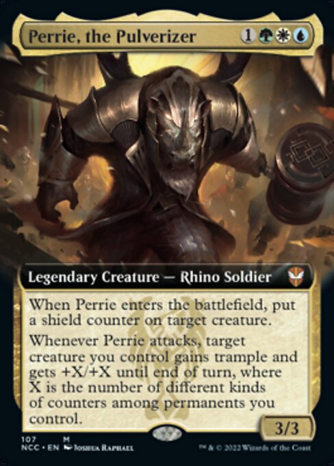 EXTENDED Perrie, the Pulverizer #107 -  New Capenna Commander