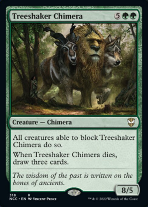 Treeshaker Chimera #318 -  New Capenna Commander