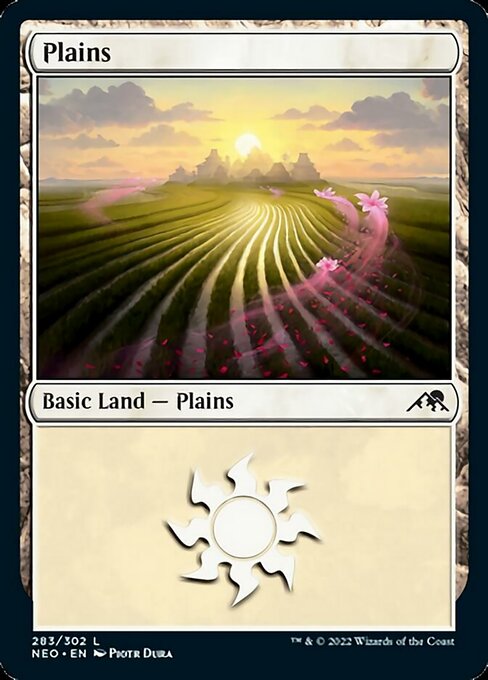 Plains 283/302 -  Kamigawa Neon Dynasty CONNN